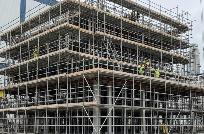 Aluguel de Andaime Industrial