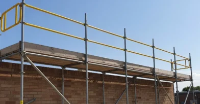 Aluguel de Andaime com Guarda Corpo